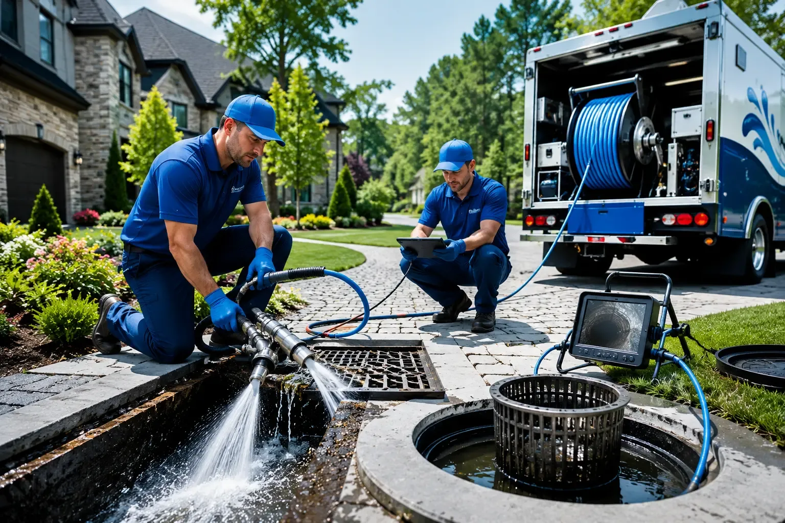 Local outdoor drain cleaning professionals in Alexandria, NE